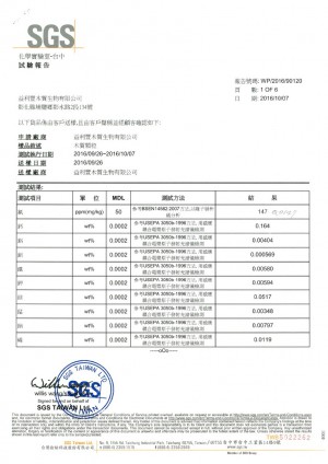 檢驗報告【2016】頁1